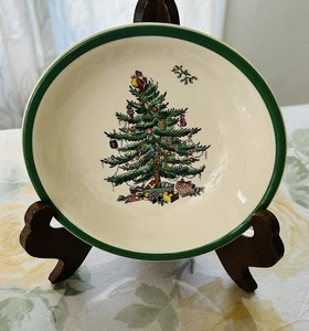 SPODE England CHRISTMAS TREE Porzellan MÜSLISCHALE 9 3/8" - Bild 1 von 3