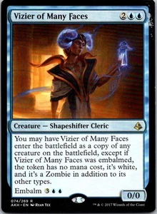Magic the Gathering HP Vizier of Many Faces Amonkhet MTG Free Shipping! - Picture 1 of 1
