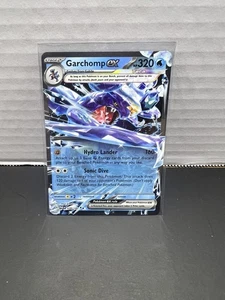 Pokemon TCG Garchomp ex - 038/182 - Double Rare SV04 Paradox Rift M/NM - Picture 1 of 2