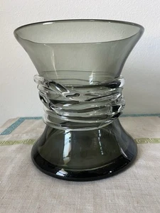 VTG . 1960s Large Danish Vase Moder Studio Lite Green Color Gorgeous Grate Pice - Picture 1 of 8