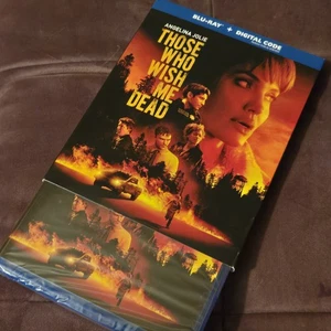Those Who Wish Me Dead (Blu-ray, 2021) Slipcover New Sealed Angelina Jolie - Picture 1 of 8