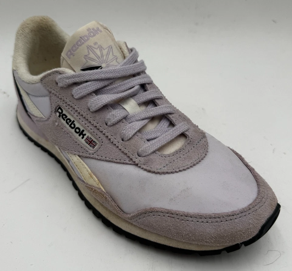Zapatillas deportivas Reebok Classic Az para mujer talla 7,5 tela gamuza lila Foto 1 de 4