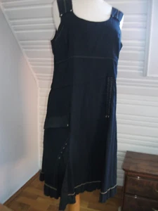 Christine Laure -  angenehmes,interessantes,leichtes Trägerkleid  Gr. 46 NEU - Bild 1 von 6