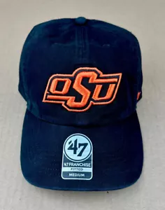 Oklahoma State Cowboys '47 Franchise Passformmütze schwarz Herren Medium - Bild 1 von 4