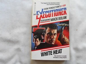 THE EXECUTIONER DON PENDLETON MARK BOLAN PB BOOK #169 WHITE HEAT - Picture 1 of 2