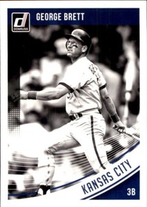 2018 Panini Donruss VARIATIONS #120 George Brett Kansas City Royals HOF