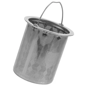 Filtros de té colador teteras repuesto con tapa infusores para fugas sueltas - Imagen 1 de 12
