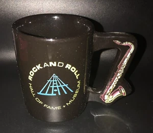 Rock and Roll Hall of Fame Museum Coffee Mugs - Sax 1995 - Picture 1 of 8