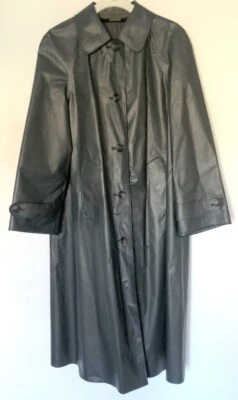 Damen TOP Kleppermantel Klepper Gummimantel Gummi Regen Jacke Mantel 42/Medium - Bild 1 von 4