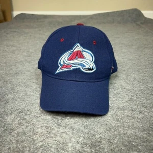 Colorado Avalanche Mens Hat 6 3/4 Fitted Blue Hockey NHL Sports Cap Logo Causal - Picture 1 of 9