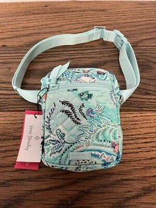 Bolso Bandolera VERA BRADLEY Paisley Wave Convertible Hipster Nuevo con Etiquetas - Imagen 1 de 3