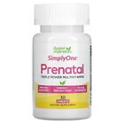 SuperNutrition, SimplyOne MultiVitamin for PreNatal, One/Day Tablets, 30 Count