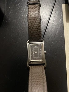 Emporio Armani Women's watch AR-5487 Rectangle Silver Gray Ladies Waterproof - Picture 1 of 4