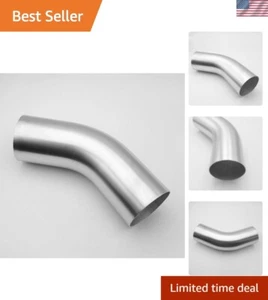 4" 45 Degree Aluminum Elbow Pipe - High-Performance Air Intake & Intercooler - Picture 1 of 7