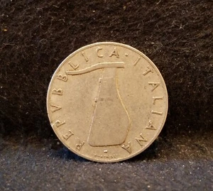 1954-R Italy 5 lire, early post-War coinage, KM-92 (IT3) - Picture 1 of 6