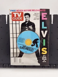 Elvis Pressly, Elvis Week Tv Guide With Sealed mini Cd - Picture 1 of 2
