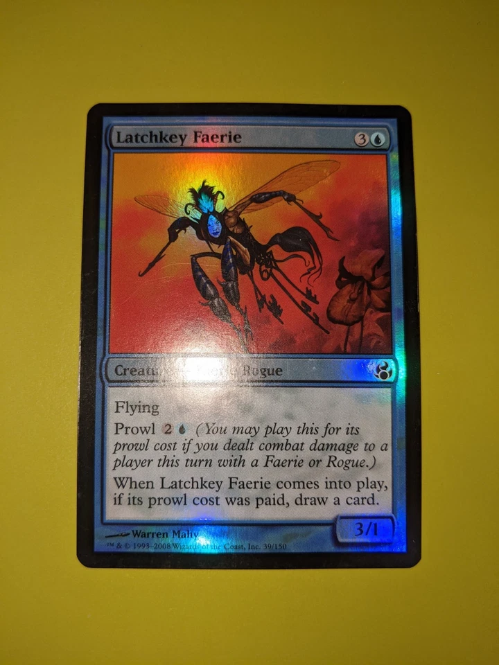 FOIL Latchkey Faerie x1 Morningtide 1x Magic the Gathering MTG - Image 1 of 1