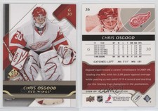 2008-09 SP Game Used Edition Gold Spectrum /10 Chris Osgood #36