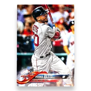 Mookie Betts 2018 Topps Update #US64 All Star Game Card Boston Red Sox Dodgers - Foto 1 di 2