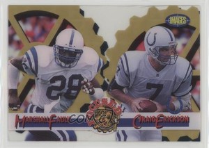 1995 Classic Images Limited Focused Gold Marshall Faulk Craig Erickson #F-13 HOF