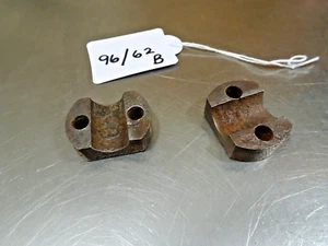 TRIUMPH CUB BSA BANTAM FORK STANTCHION LEG BOTTOM END WHEEL CLAMPS T20 TIGER - Picture 1 of 5