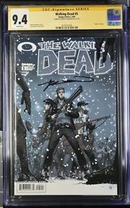 Walking Dead #5 CGC SS 9.4 FIRMADO Robert Kirkman Imagen 2004 Primera impresión Death Amy - Imagen 1 de 2