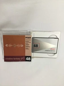 Pfaff Kreativkarte 48 Musterkreationen gebraucht sehr guter Zustand - Bild 1 von 2