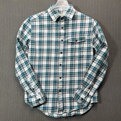 Camisa de vestir Aeropostale calidad original multicolor a cuadros con botones para hombre L Foto 1 de 4