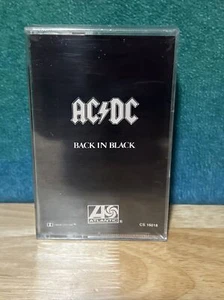AC/DC Back In Black 1980 Cassette Tape New Sealed Atlantic CS16018 NOS RARE! - Picture 1 of 6