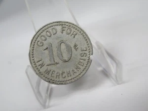 B.H. MINTZ MARBLE NC GOOD FOR 10 CENTS IN MERCHANDISE TOKEN - VINTAGE - Picture 1 of 3