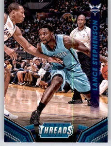 2014-15 Threads Lance Stephenson NBA PWE Base Card Hornets #116 - Imagen 1 de 2