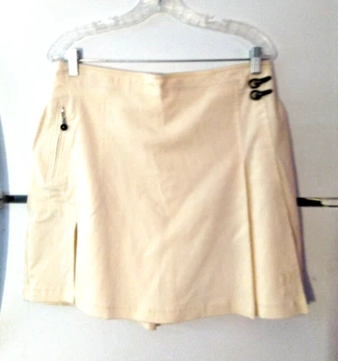 DE COLECCIÓN MUJER JAMIE SADOCK AMARILLO GOLF TENIS FALDA CORTA PANTALONES CORTOS TALLA 14 Foto 1 de 4