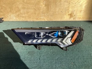 2020 2021 2022 2023 AUDI Q7 LEFT HEADLIGHT LASER MATRIX LED COMPLETE OEM USED - Picture 1 of 12