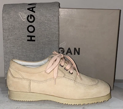 Zapatos HOGAN INTERACTIVOS Scarpa Donna Mujer Rosa En Gamuza Talla EU 35 HG002L Foto 1 de 4