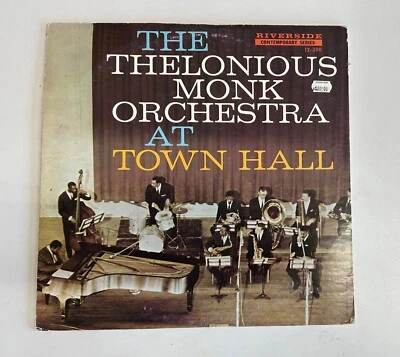 The Thelonious Monk Orchestra – At Town Hall (LP 1977 Japan Riverside Records) - Image 1 of 4