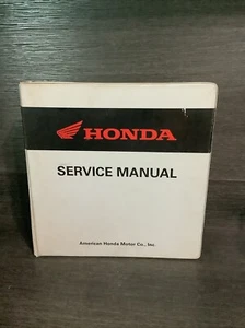 HONDA OEM SERVICE MANUAL 3” 7 RING BINDER S0568 - Picture 1 of 12