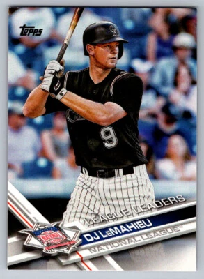 2017 Topps Base # 81 - DJ LeMahieu - Colorado Rockies - Image 1 of 2
