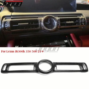 For Lexus IS300h 350 500 F SPORT 2021+ Carbon Center Console AC Vent Outlet Trim - Picture 1 of 11