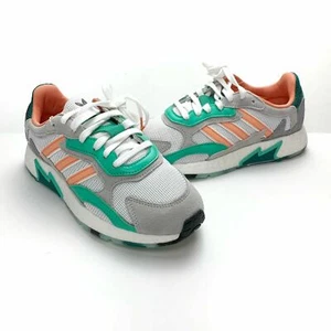 New Adidas Women's Tresc Run EF7650 Orange/Green/Grey Size 6 - Picture 1 of 10