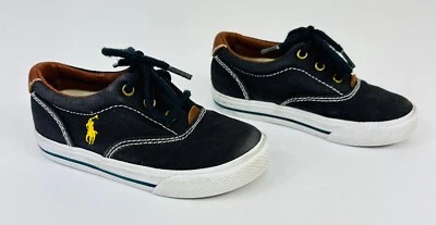 Polo Ralph Lauren Toddler Cantor Walking Shoes Navy Blue Size 8 Style 98964 - Image 1 of 4