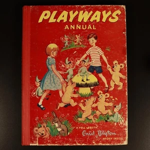 c1950 Playways Annual Enid Blyton Story Antique Illustrated Childrens Book - Picture 1 of 14