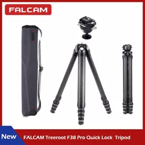 Treppiede da viaggio fotocamera US Ulanzi FALCAM Treeroot F38 Pro Quick Lock fibra di carbonio - Foto 1 di 8