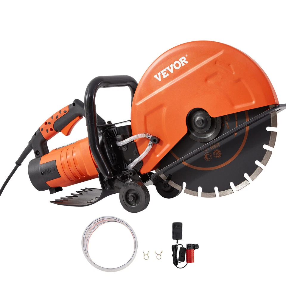 VEVOR DC355 14in 3200W Electric Concrete Saw - D3200W14IN5INYGWJ