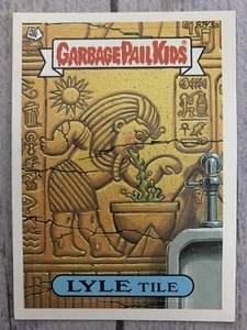 Garbage Pail Kids 15th Series GPK Die Cut Lyle Tile Card 583a - Picture 1 of 2