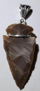 Arrowhead Herren Damen Anhänger Zubehör Sterlingsilber Draht & Wirbel Design Kaution - Bild 1 von 6