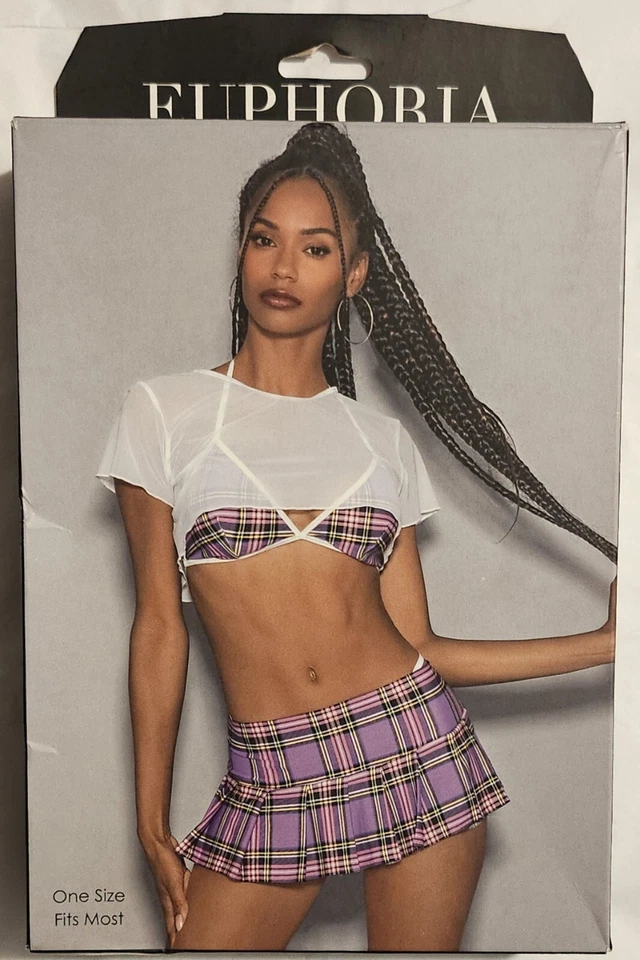 DISFRAZ EUFORIA 4 PIEZAS NIÑA ADULTO COLEGIALA 49.95 Foto 1 de 4