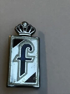 USED Pininfarina F Badge Crest 42mm X 20mm - Picture 1 of 11