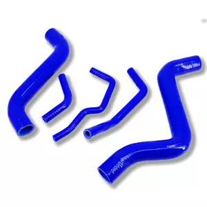 BLU Silicone Radiator Coolant Hoses FITS Fiat Coupe 2.0 16V GT Turbo MK1 1985-91 - Picture 1 of 4