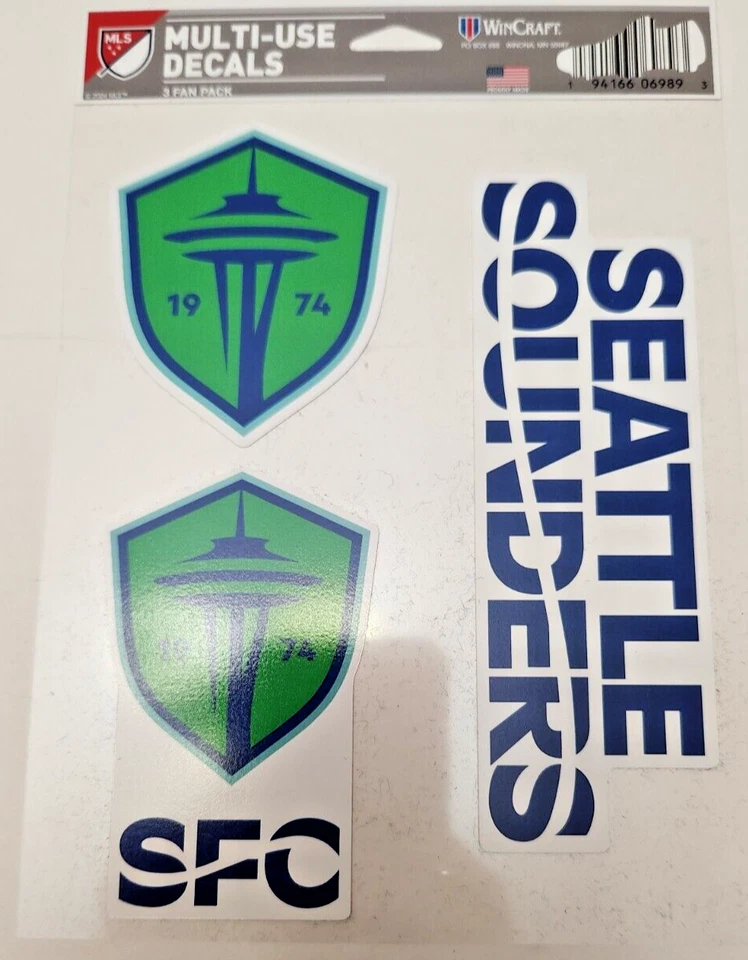 MLS Multi-Use Decal 3 Fan Pack - Image 1 of 1