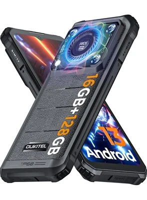 OUKITEL WP36 Rugged Smartphone 2024 Android 13 10600mAh 16(8+8)GB+128GB 6.52" - Immagine 1 di 4